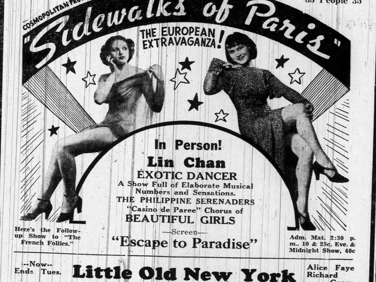 Burlesque in Falls City,&nbsp;NE