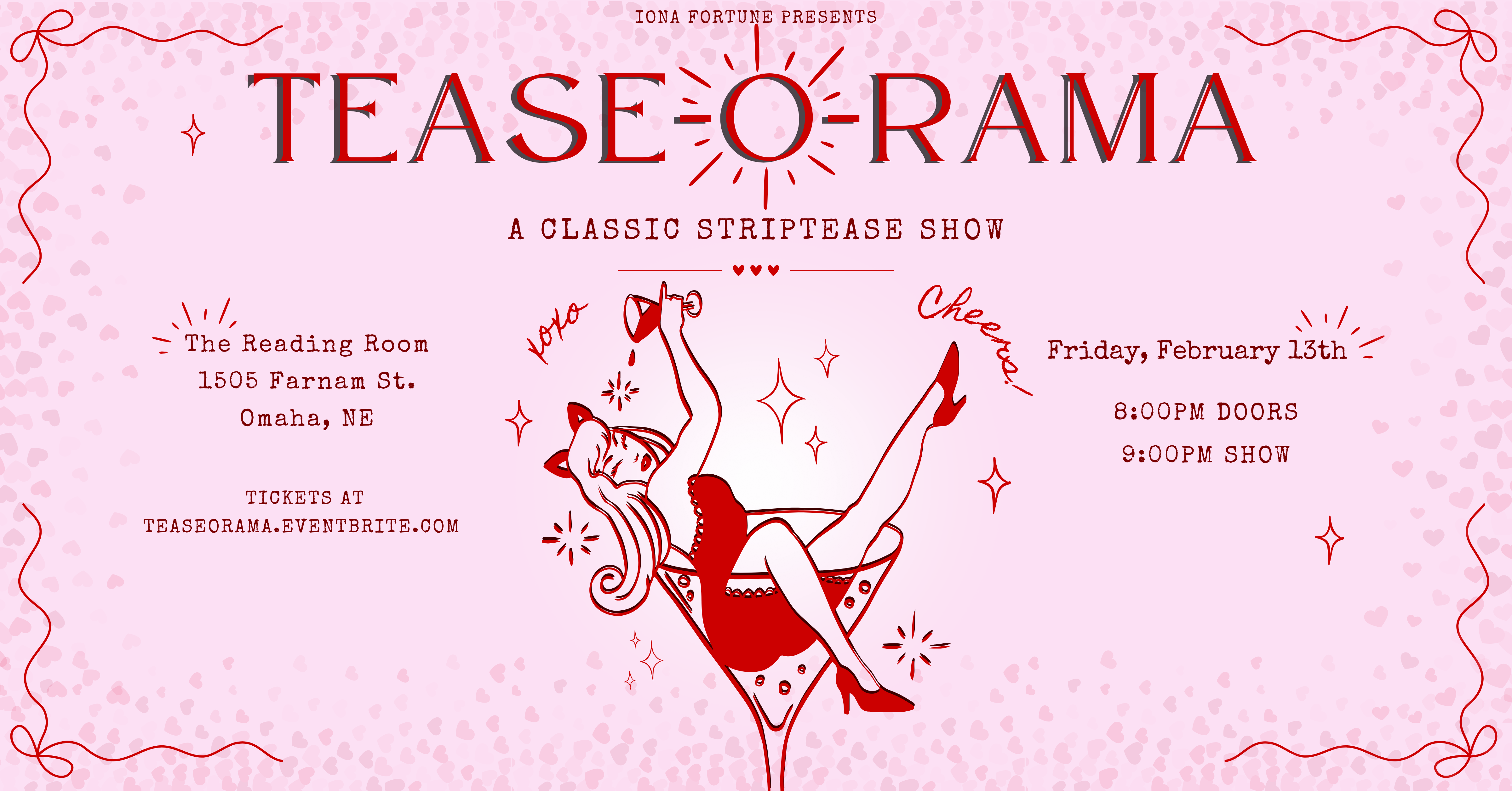 Tease-O-Rama Returns to Omaha — and You’re Invited